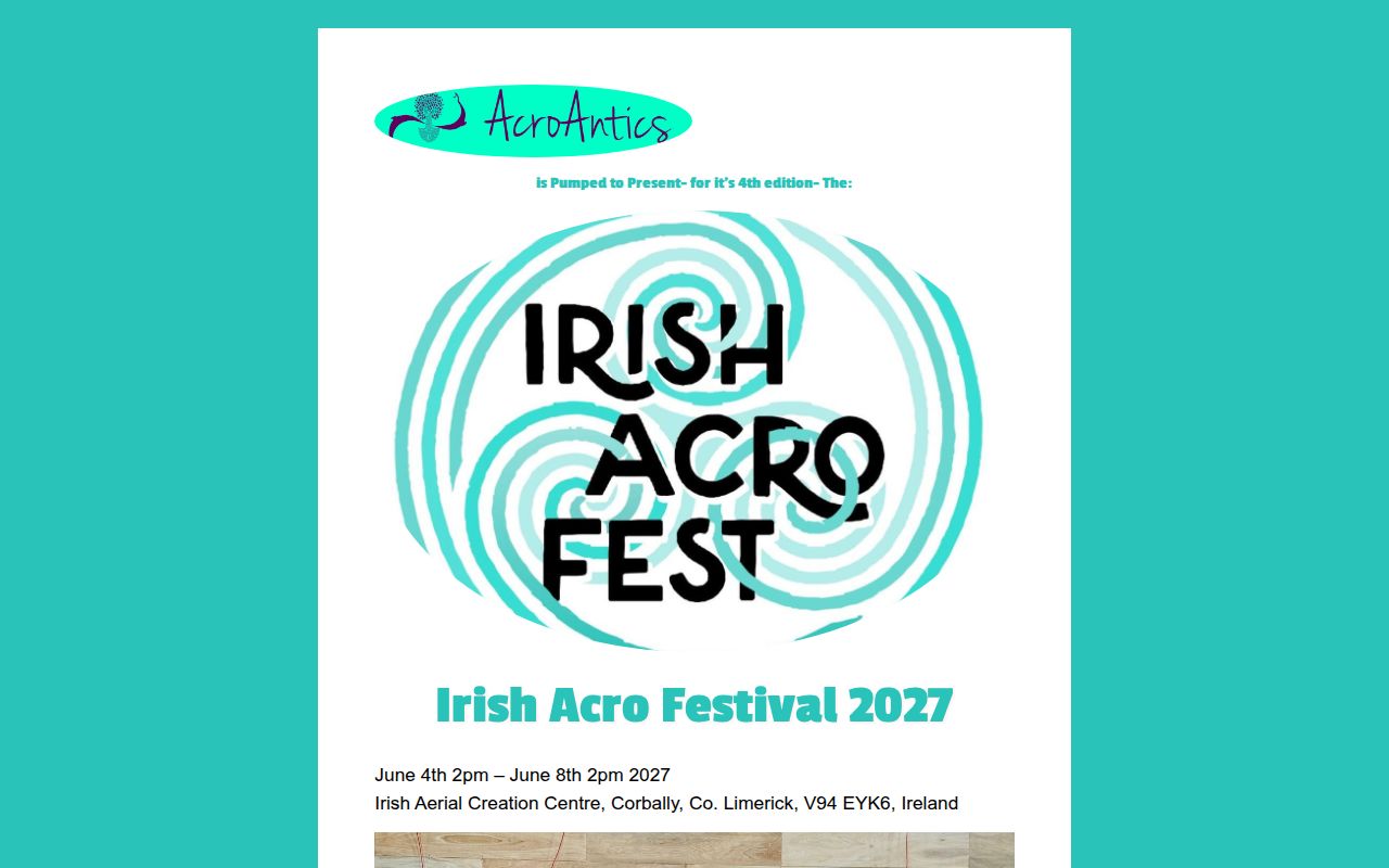 Irish Acro Fest 2027